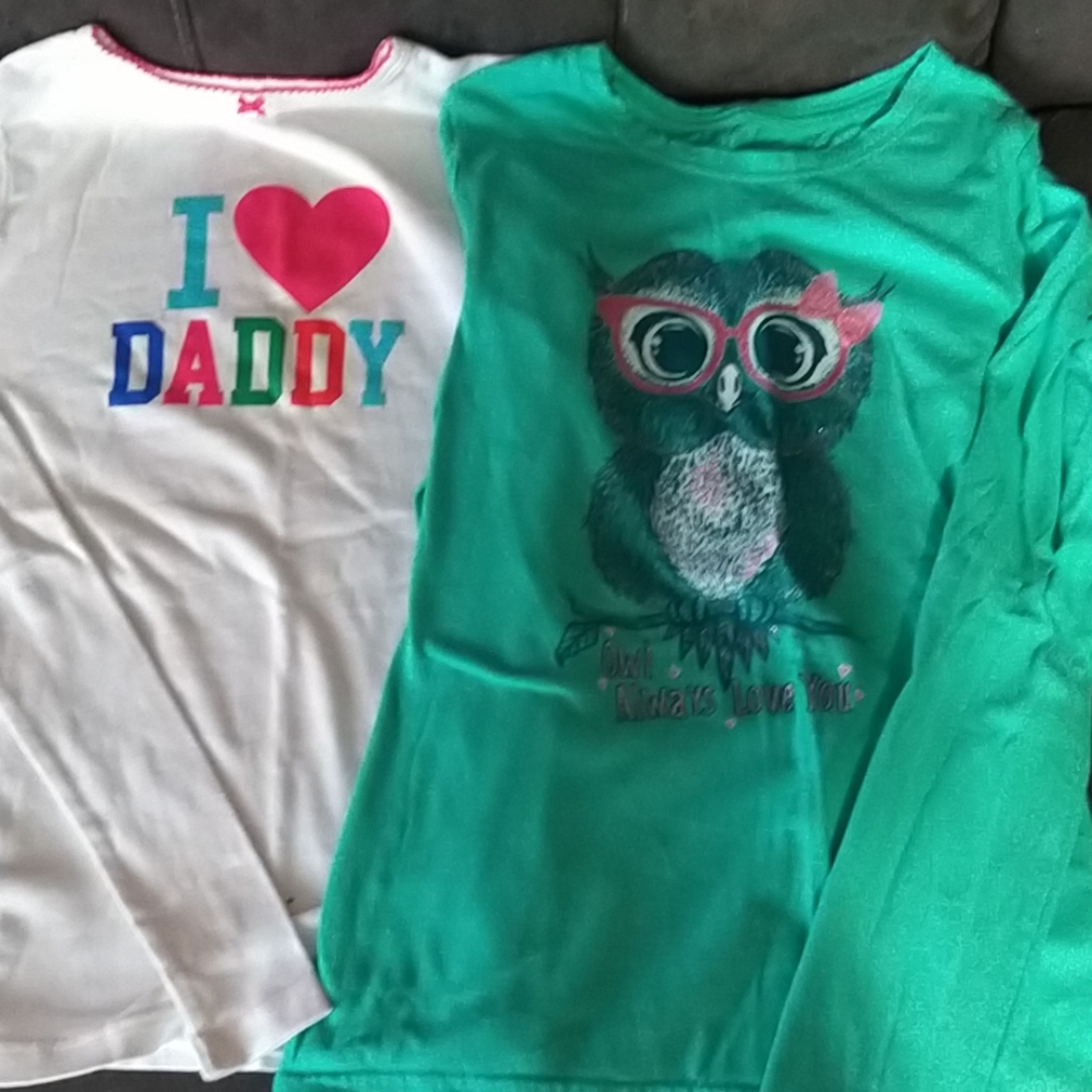 Girls long sleeve shirts
